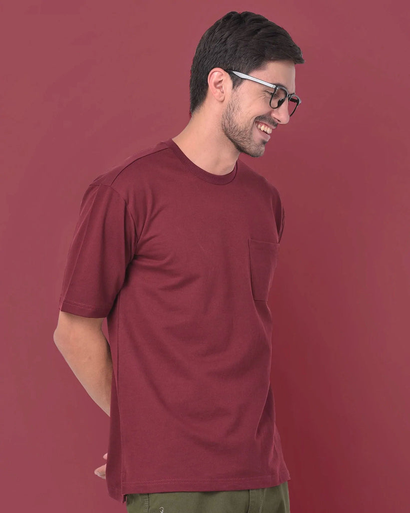 Melangebox HW Crew: Vintage Maroon