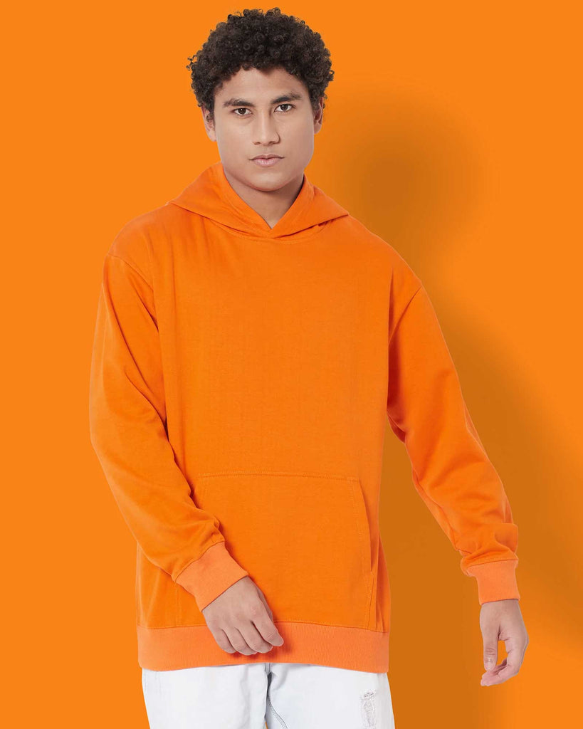 Melangebox Classic Hoodie: Orange