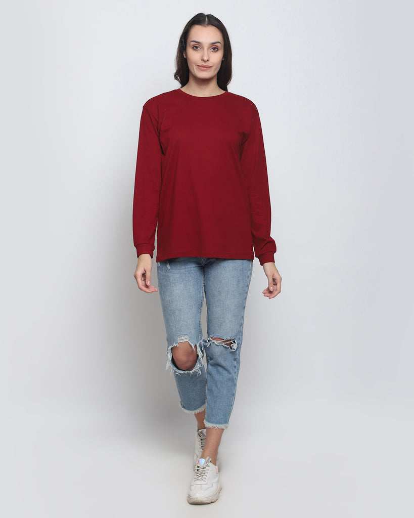 My Man's Full Sleeves: The Maroon