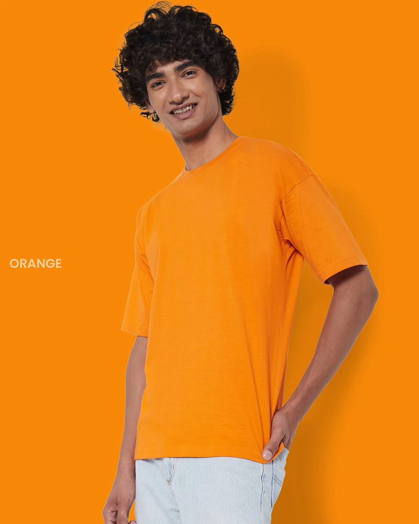 Melangebox Solid Pack of 9: Dropshoulder Crew Neck