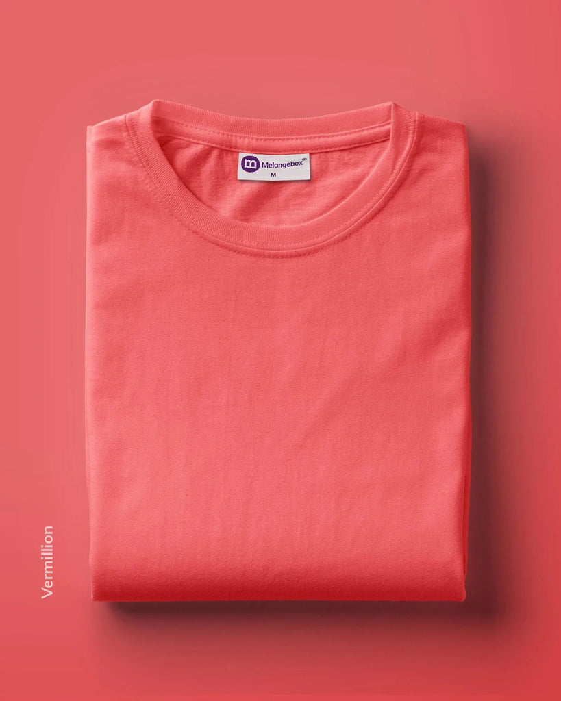 Melangebox Solid Pack of 4: Full Sleeves Crew Neck