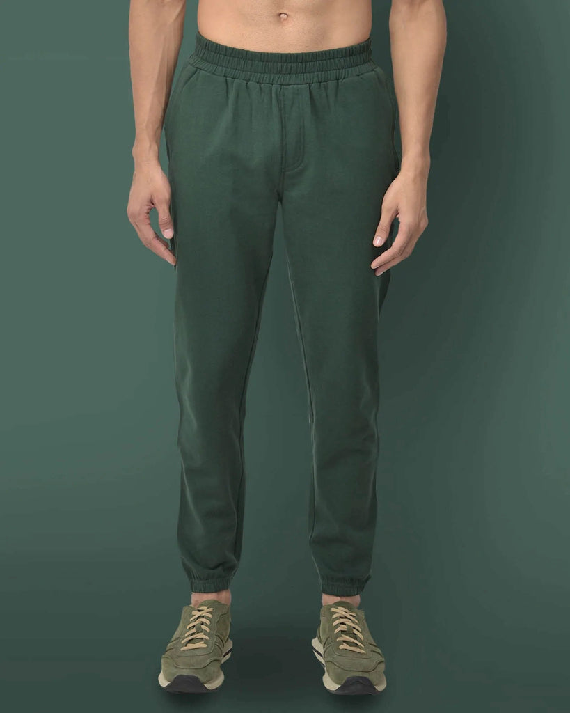 Melangebox Jogger: Emerald Green