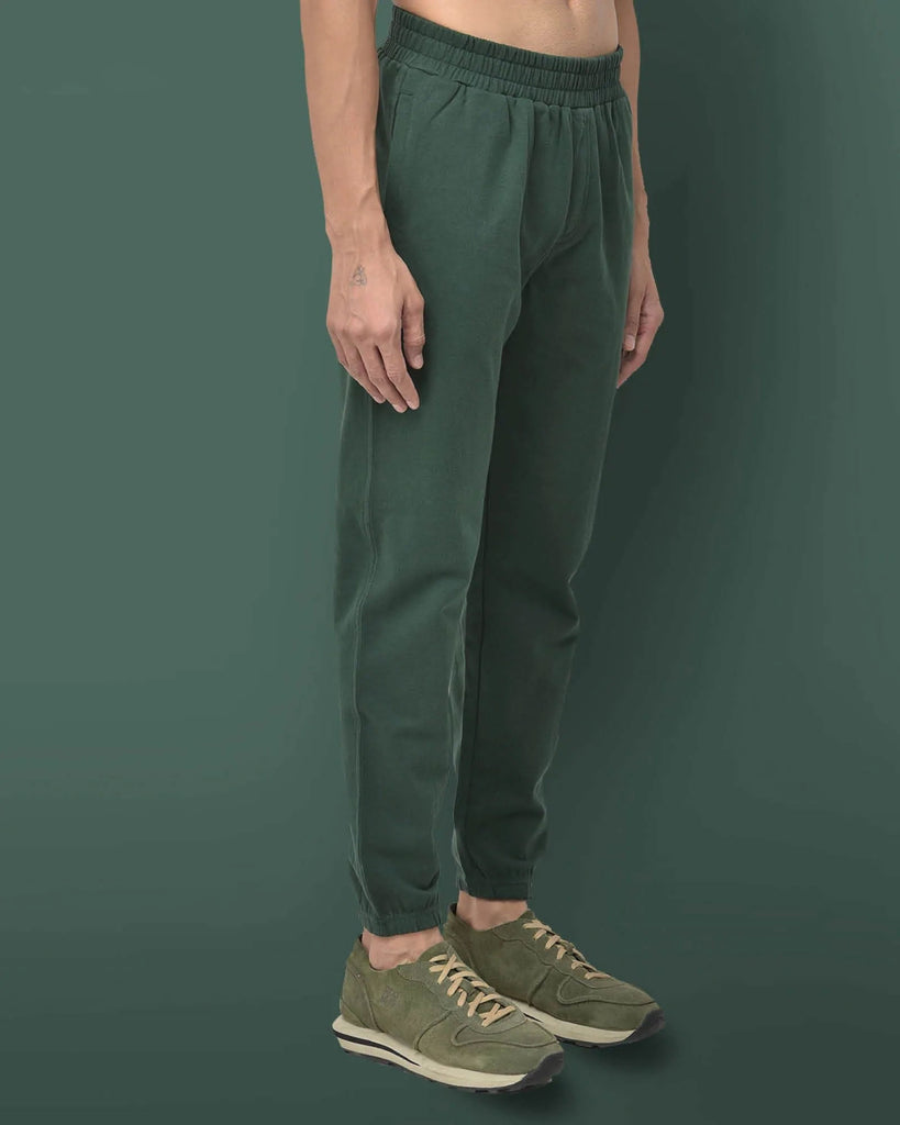 Melangebox Jogger: Emerald Green