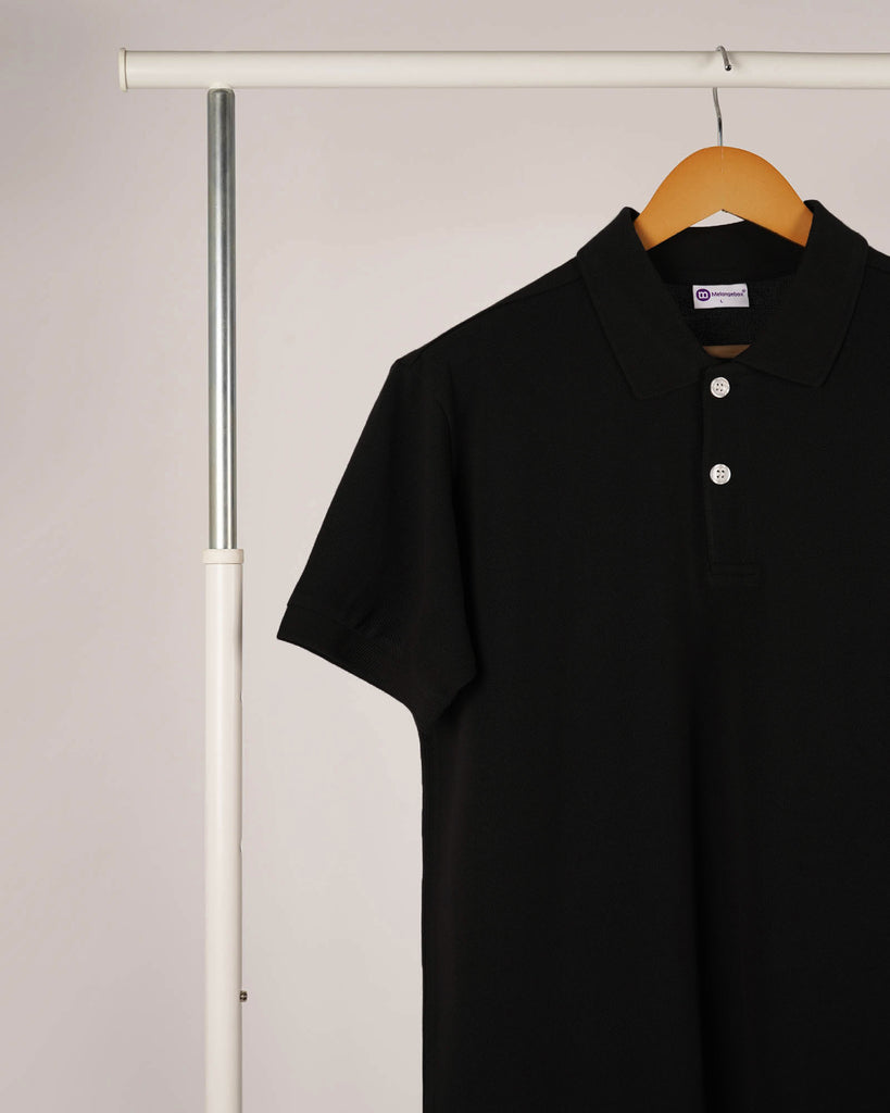 Melangebox Supreme Polo: Black