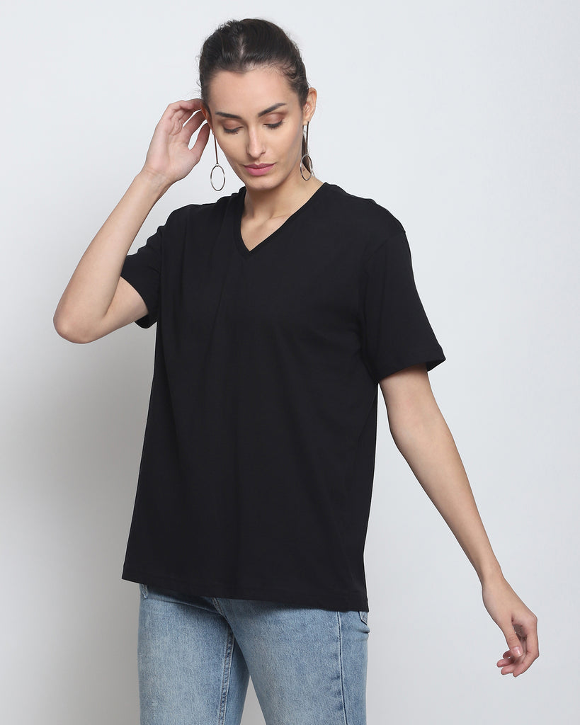 My Man's V Neck: The Black