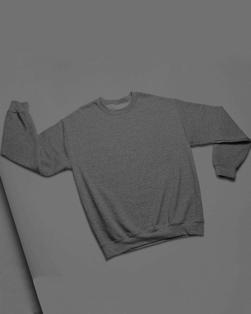My Man's Drop Shoulder Sweatshirt: Dimgrey Melange
