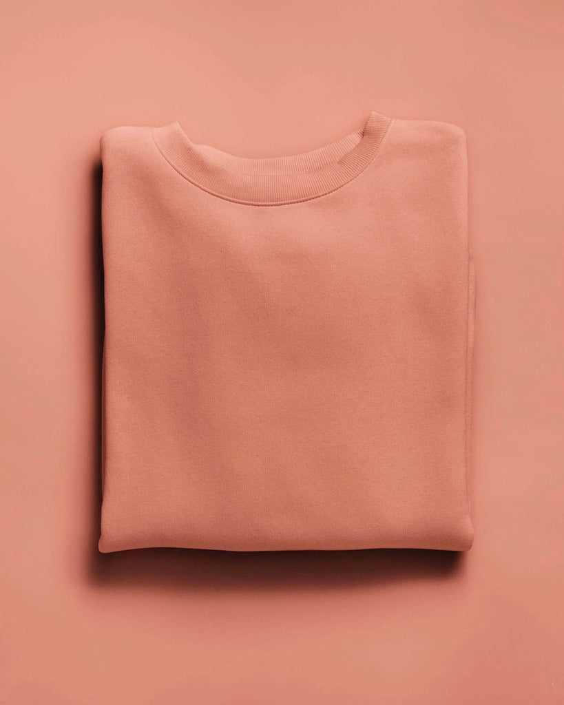 My Man's Drop Shoulder Sweatshirt: The Peach