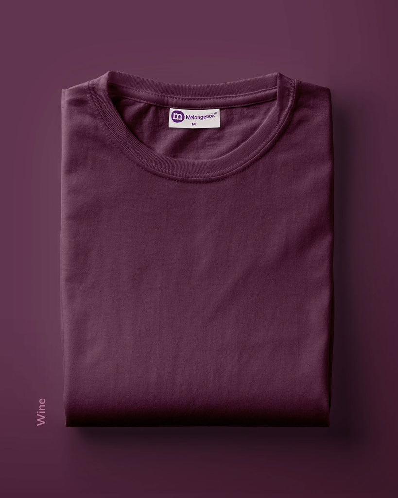 Solid Pack of 15: Half Sleeves Crew Neck