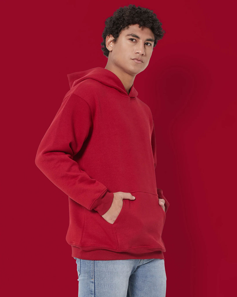 Melangebox Airjet Hoodie: Maroon