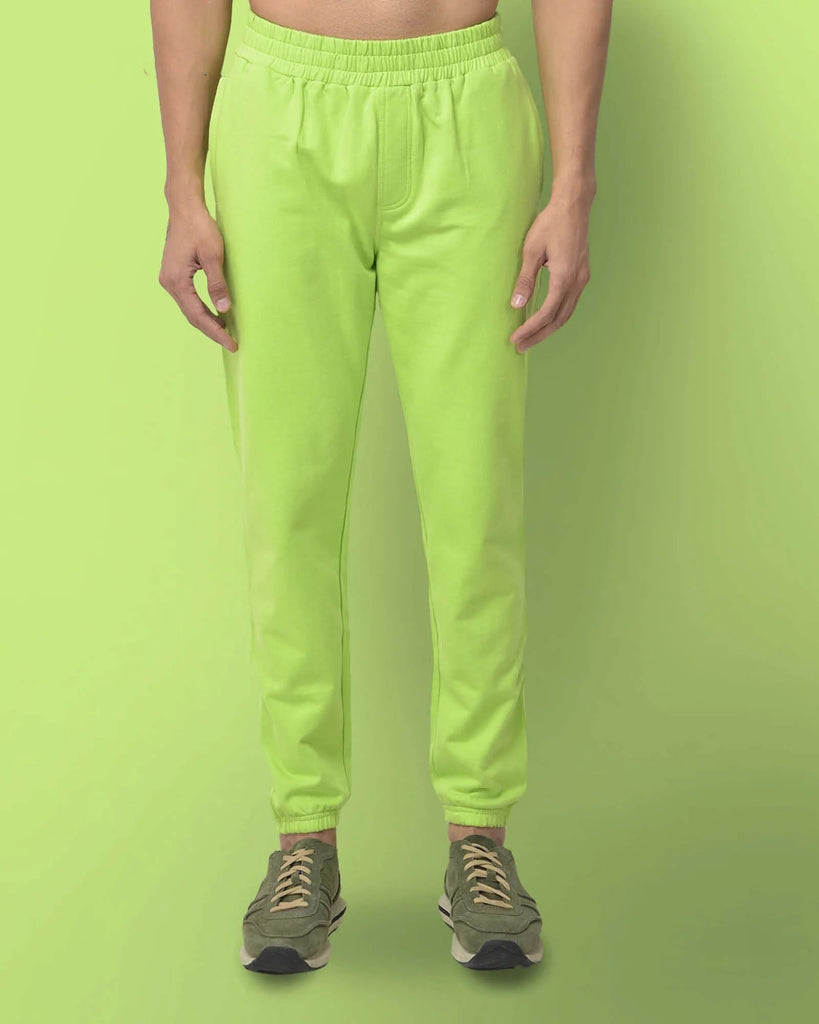 Melangebox Jogger: Neon Green