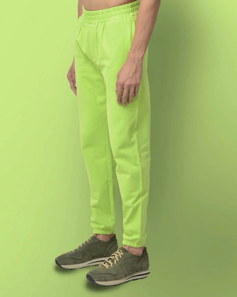 Melangebox Jogger: Neon Green