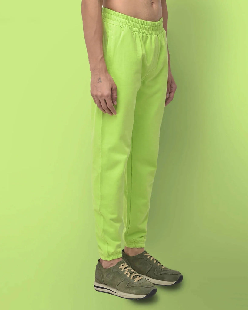 Melangebox Jogger: Neon Green