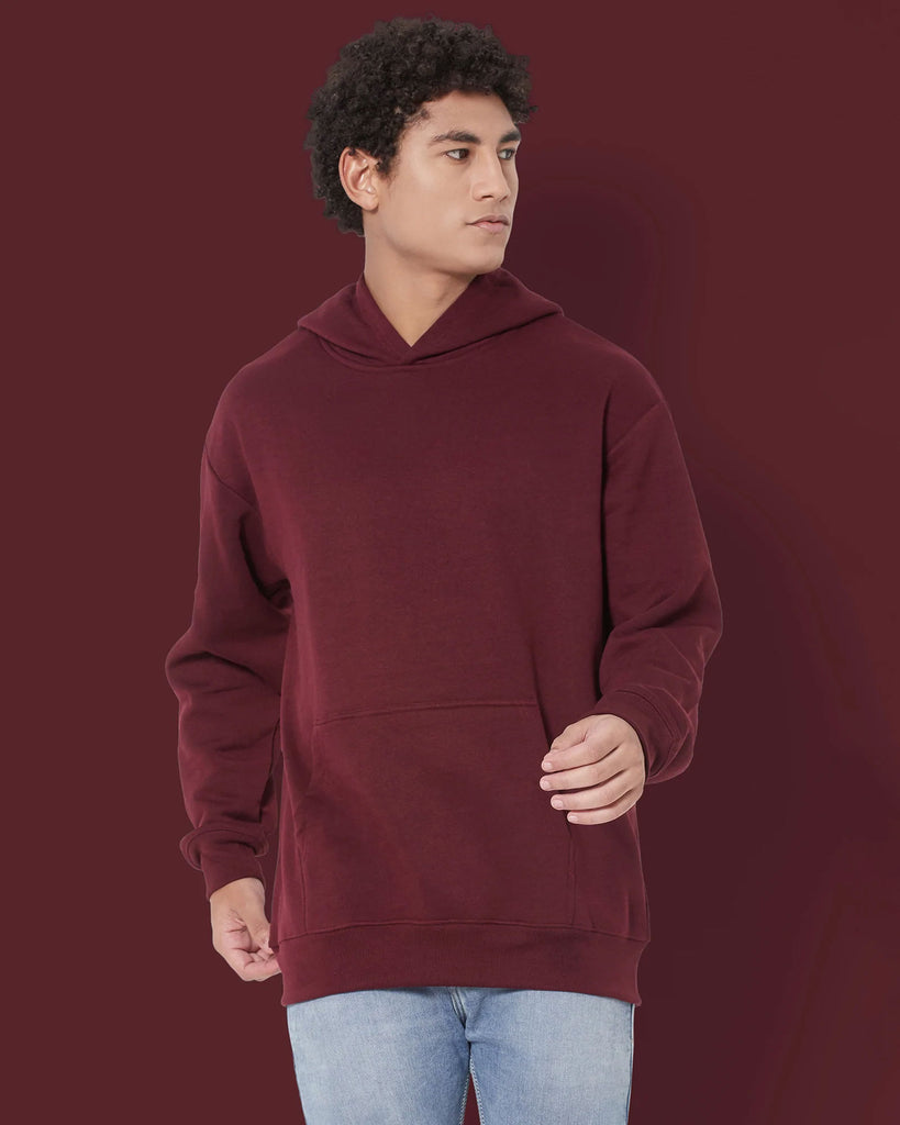 Melangebox Airjet Hoodie: Wine