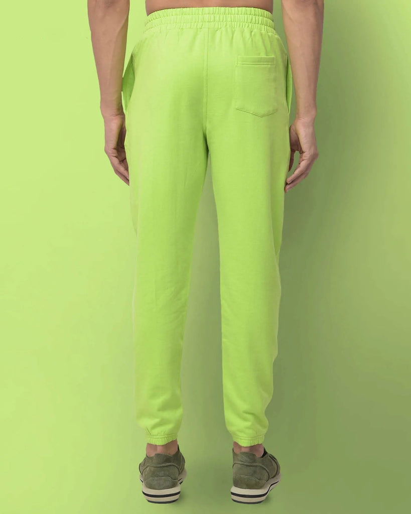 Melangebox Jogger: Neon Green