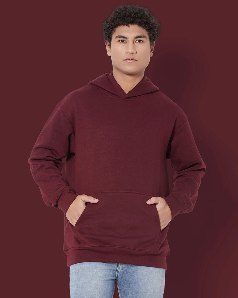 Melangebox Airjet Hoodie: Wine