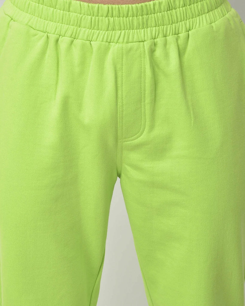 Melangebox Jogger: Neon Green