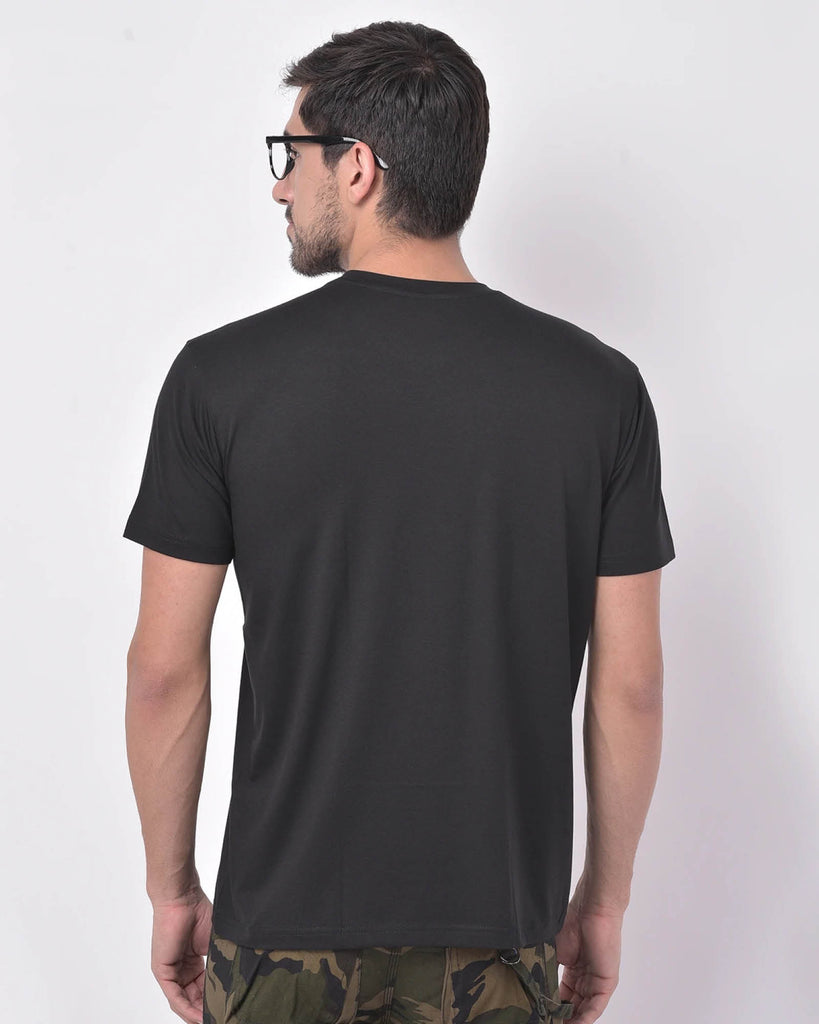 SupimaÂ® Modal Crew Tee: Black