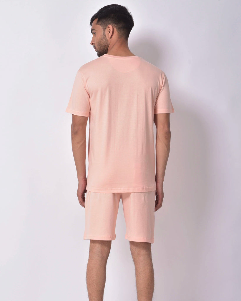 Tee & Short CammoÂ®: Peach Puff