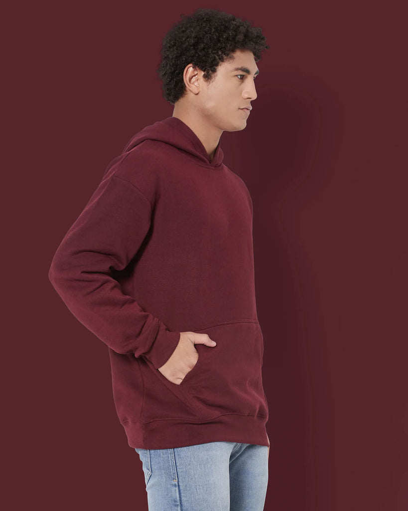 Melangebox Airjet Hoodie: Wine