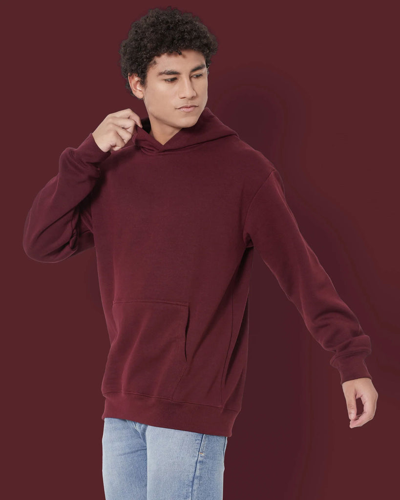 Melangebox Airjet Hoodie: Wine