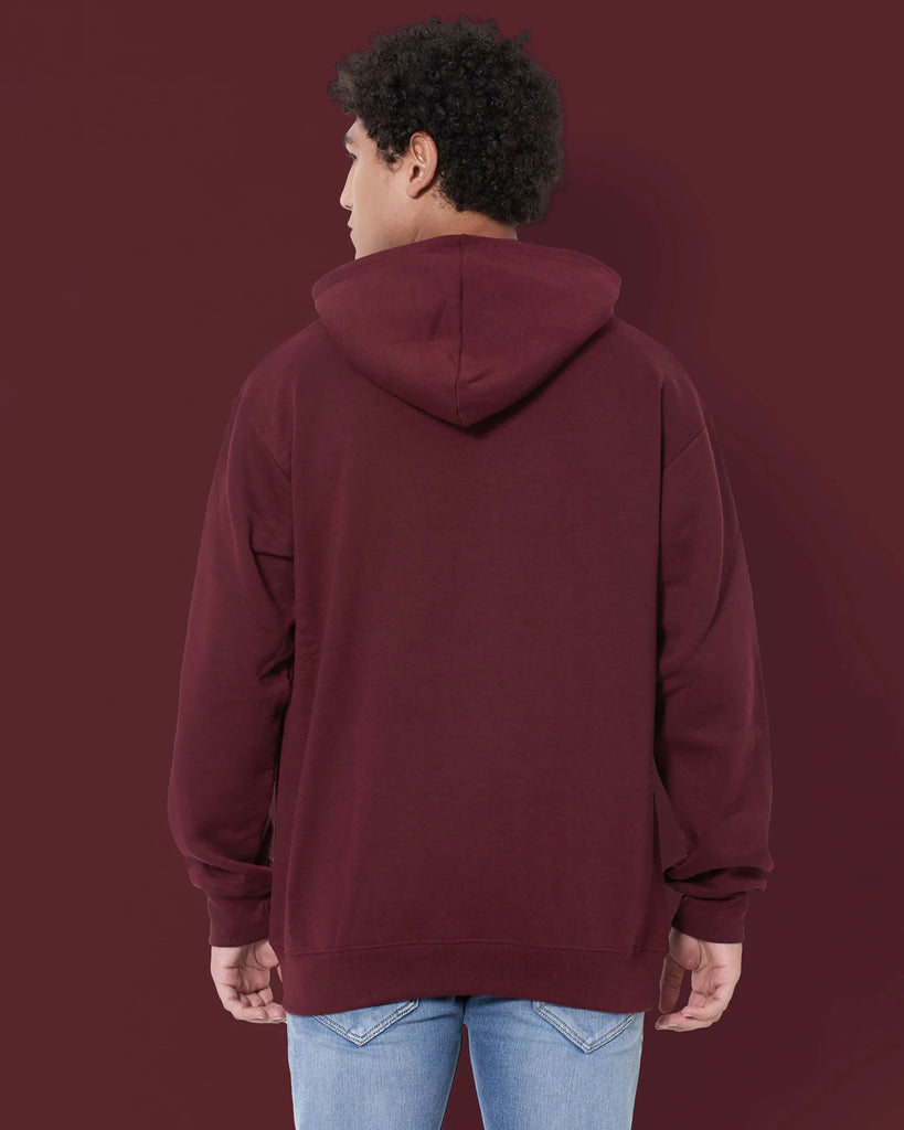 Melangebox Airjet Hoodie: Wine