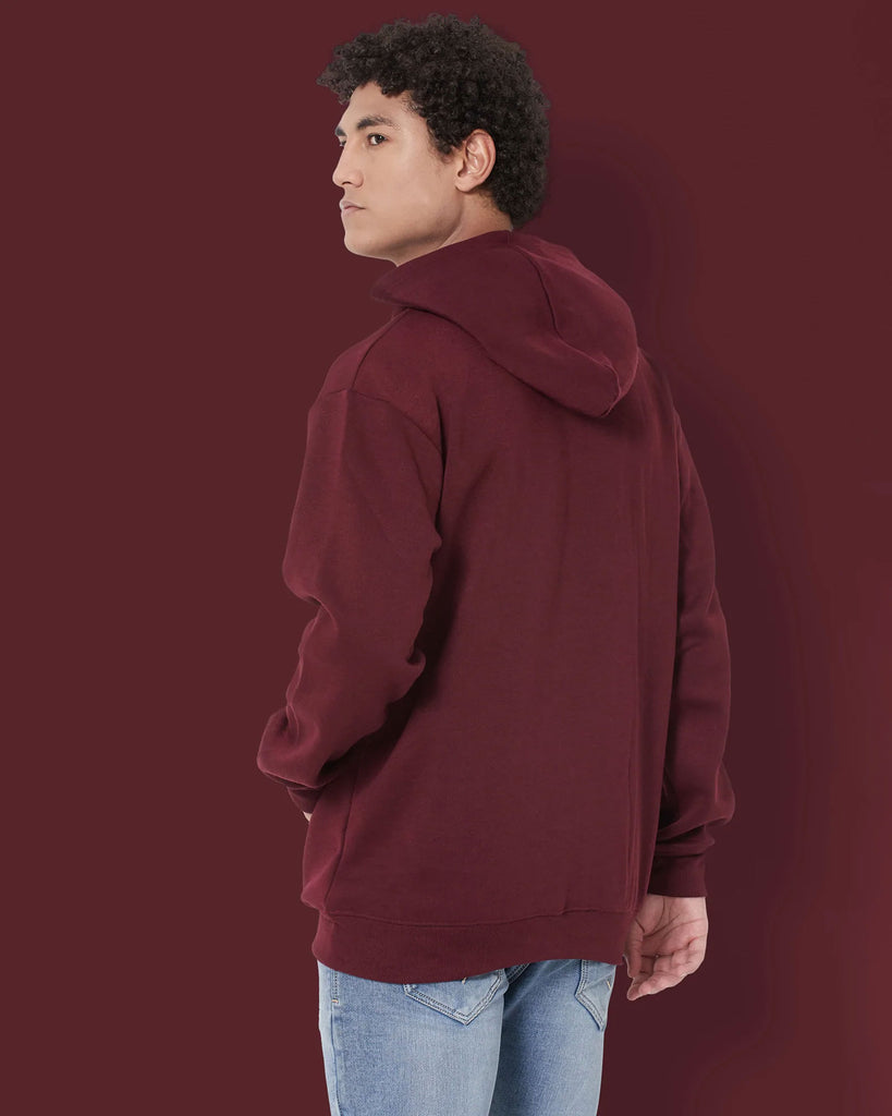 Melangebox Airjet Hoodie: Wine