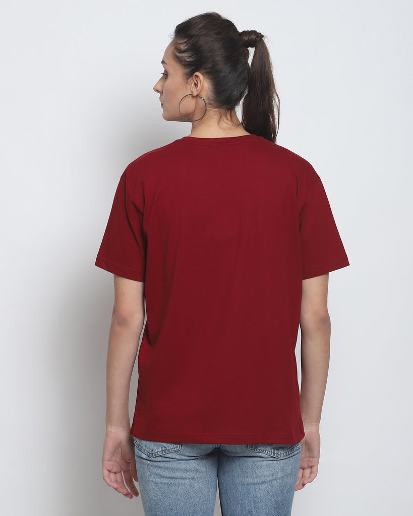 My Man's V Neck: The Maroon
