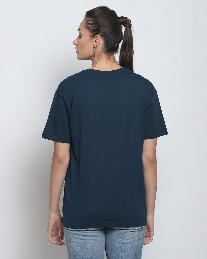 My Man's V Neck: The Teal Blue