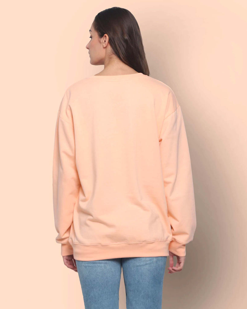 My Man's Drop Shoulder Sweatshirt 2.0: The Peach