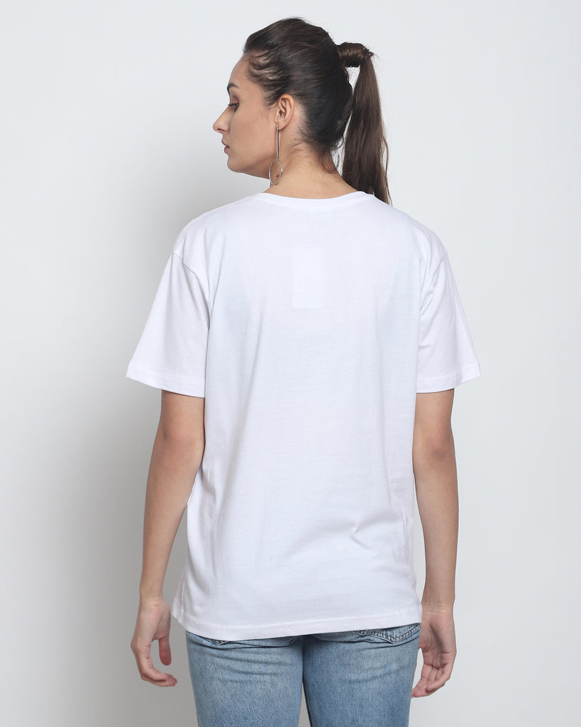 My Man's V Neck: The White