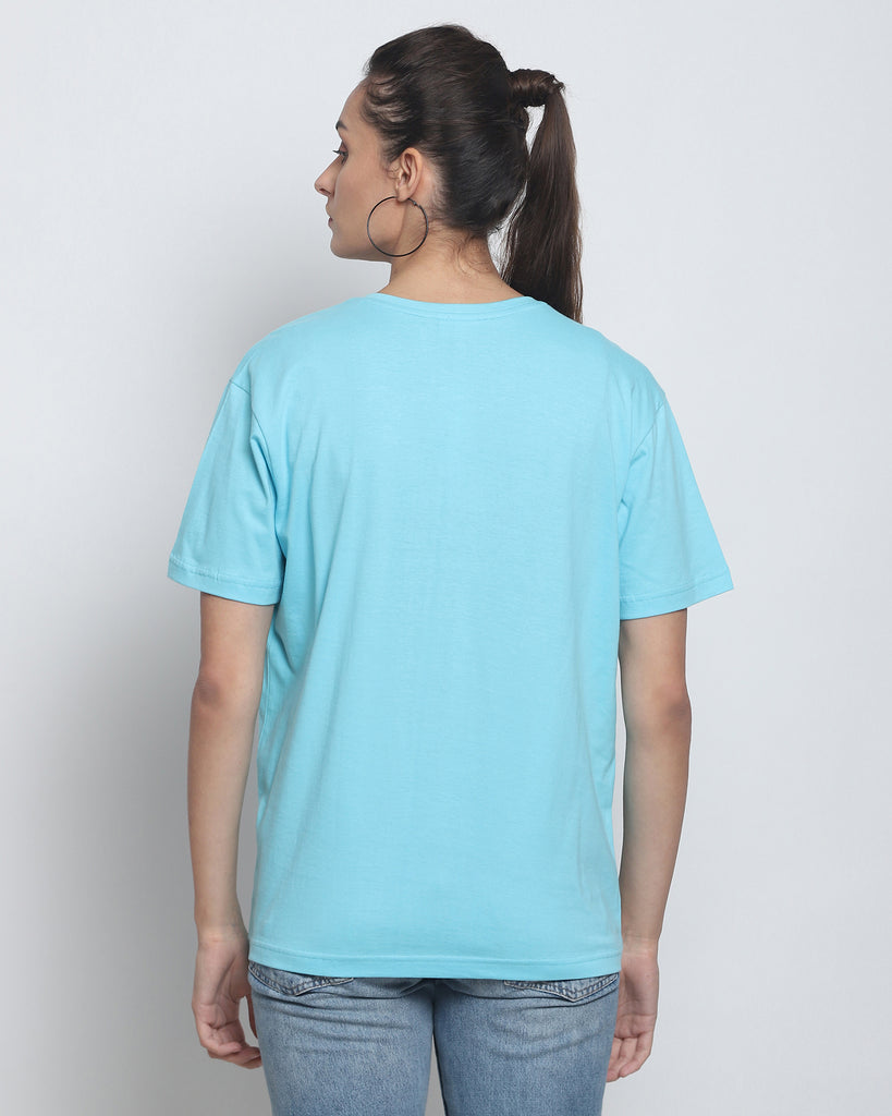 My Man's V Neck: The Aqua Blue