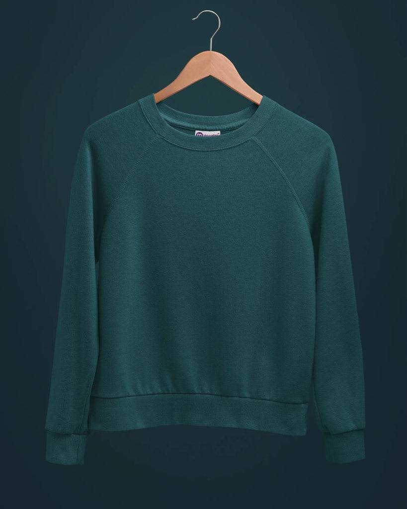 Melangebox HW Crewâ„¢ Sweatshirt: Deep Teal Blue