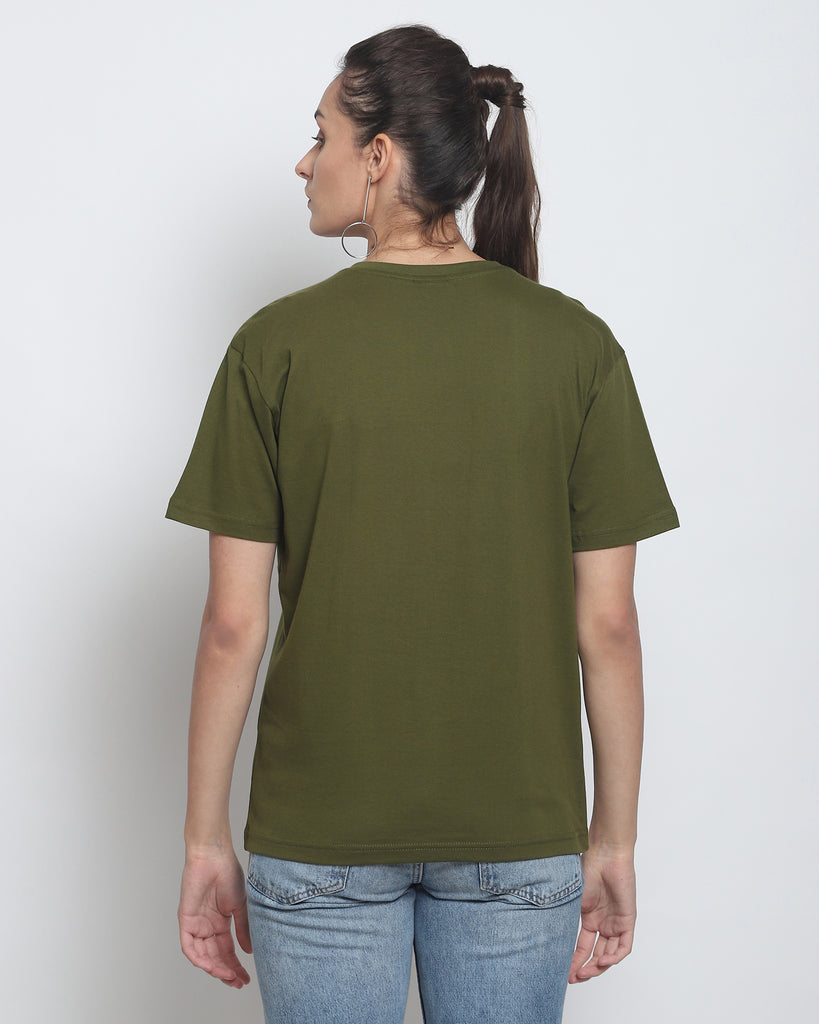 My Man's V Neck: The Olive Green