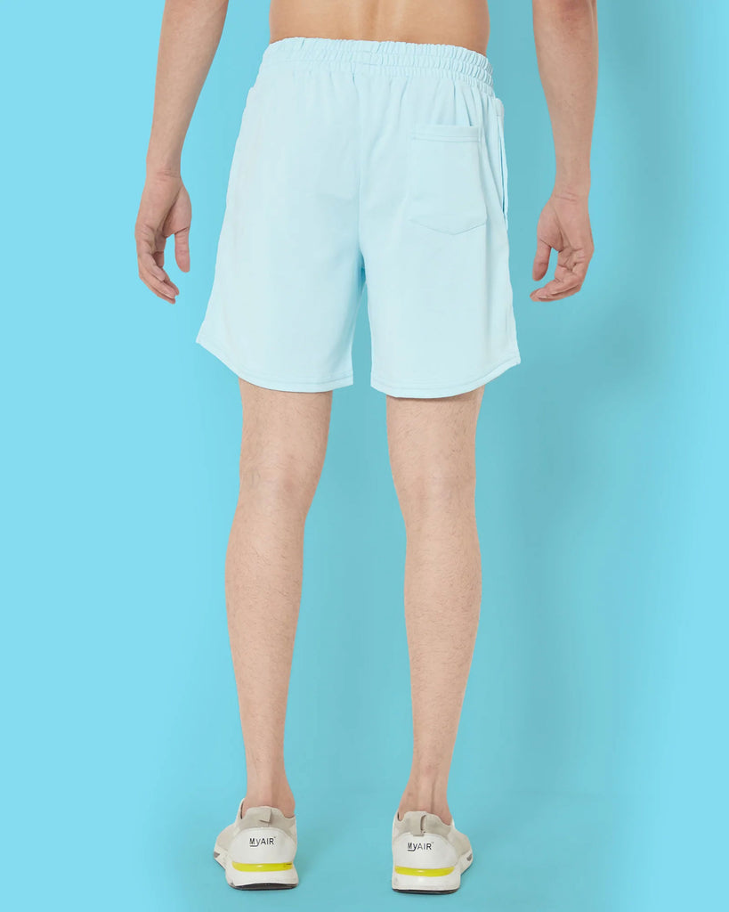 Melangebox Active Shorts : Aquatic Blue