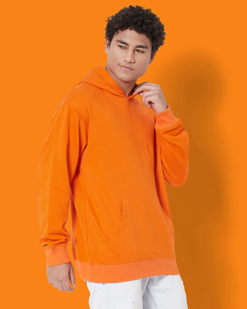 Melangebox Classic Hoodie: Orange