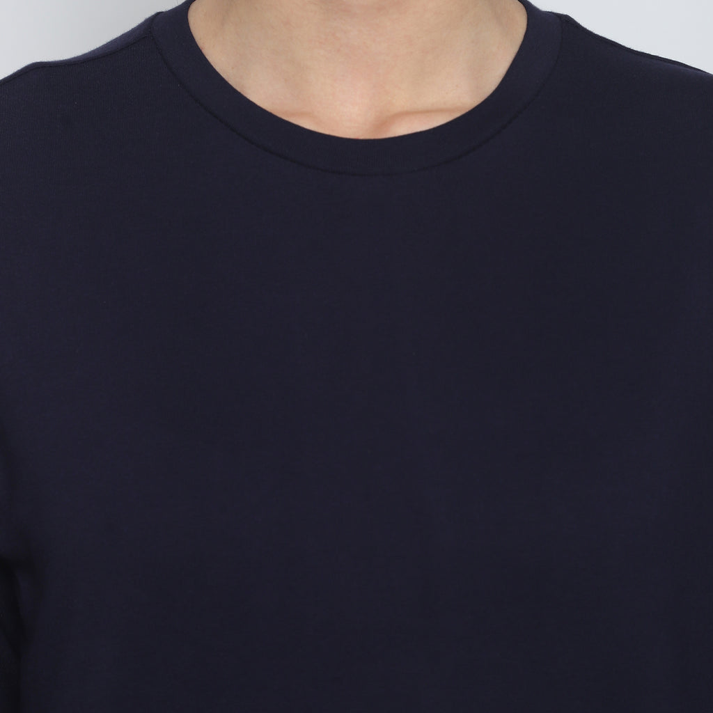 My Man's Full Sleeves: Midnight Navy Blue