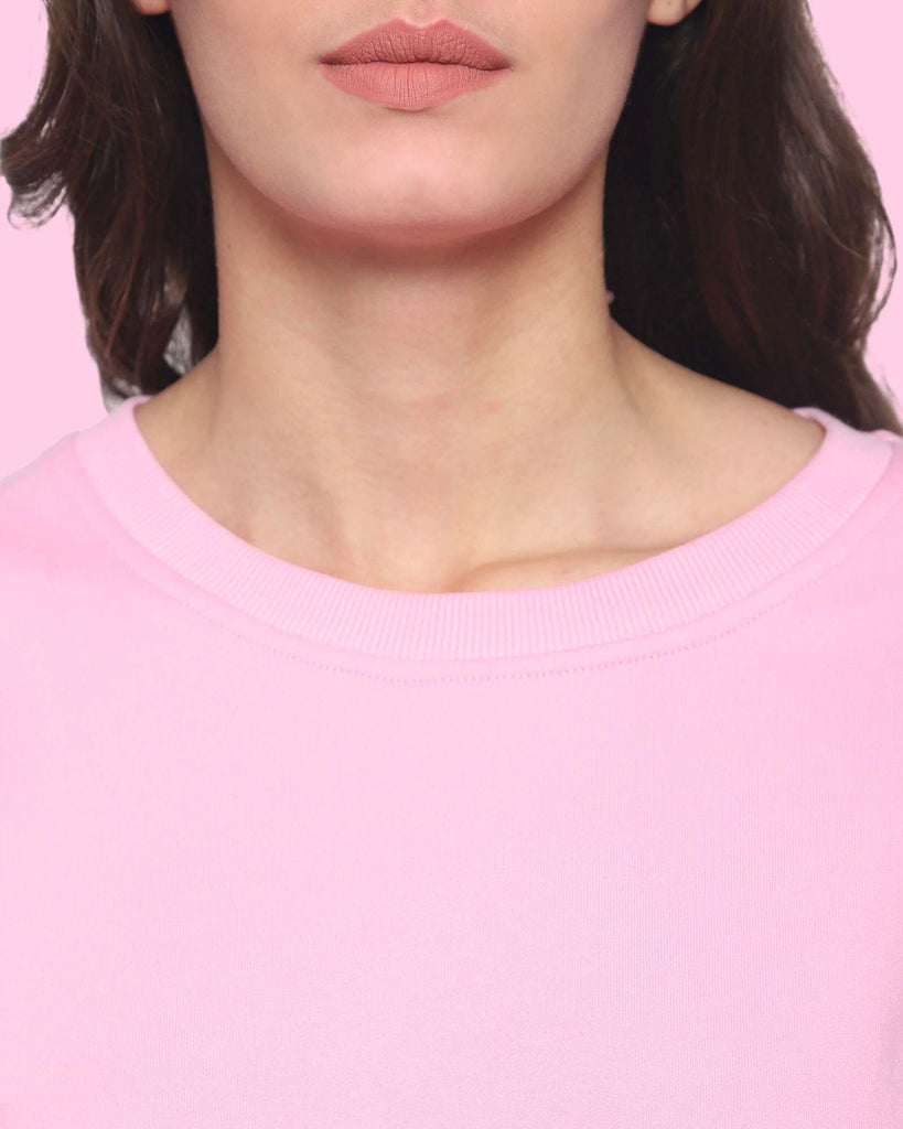 My Man's Drop Shoulder Sweatshirt 2.0: Baby Pink