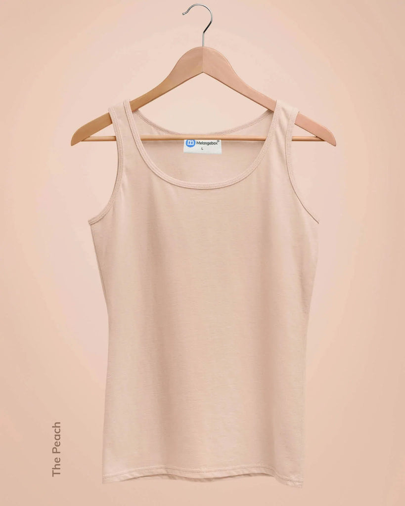Melangebox Solid Pack of 12: Tank Top