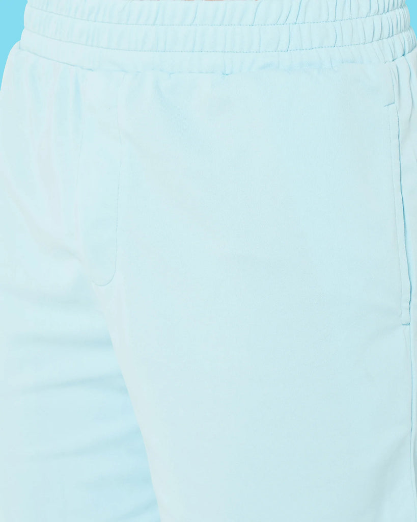 Melangebox Active Shorts : Aquatic Blue