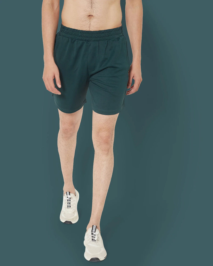 Melangebox Active Shorts : Avocado Green