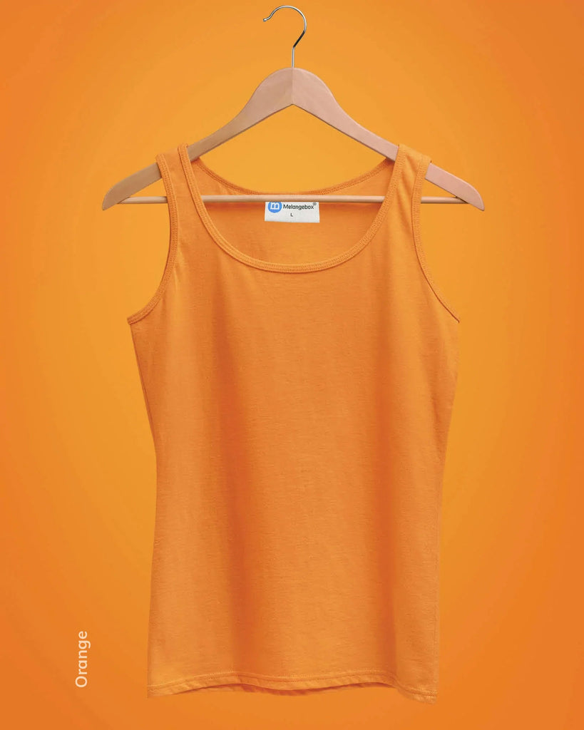 Melangebox Solid Pack of 9: Tank Top