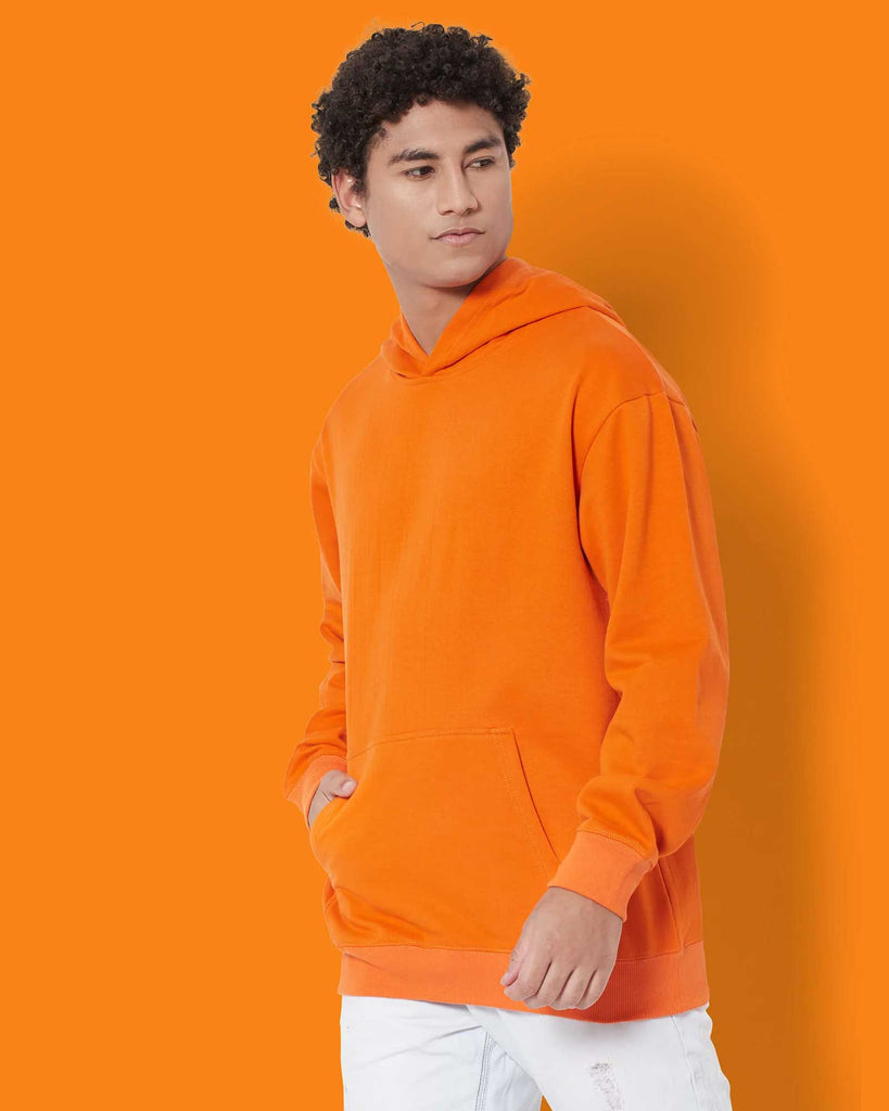 Melangebox Classic Hoodie: Orange