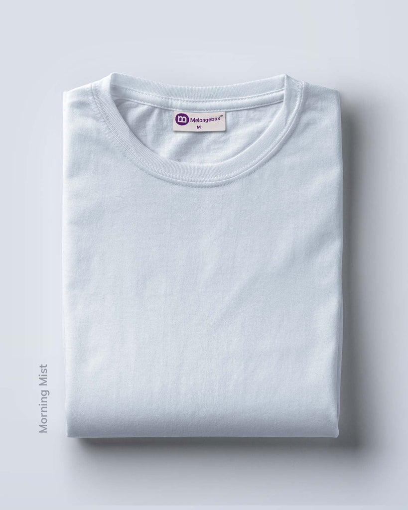 Melangebox Solid Pack of 4: Full Sleeves Crew Neck