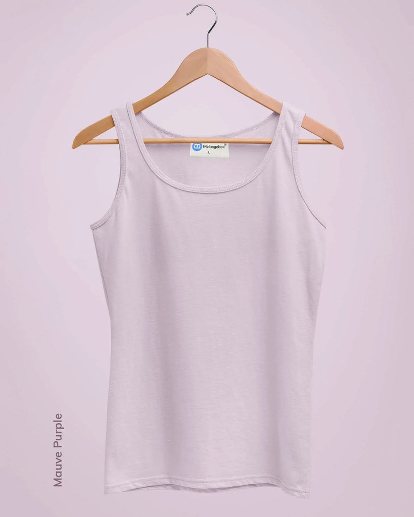 Melangebox Solid Pack of 4: Tank Top