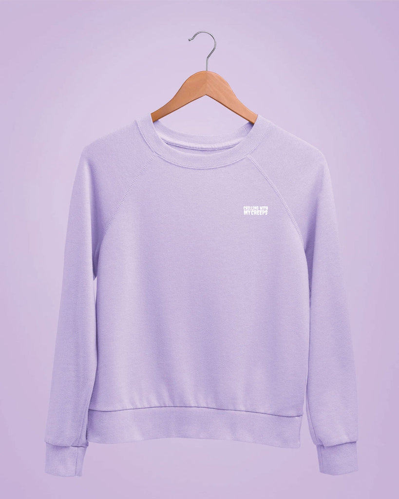 Melangebox Creepsters HW Crewâ„¢ Sweatshirt: Periwinkle