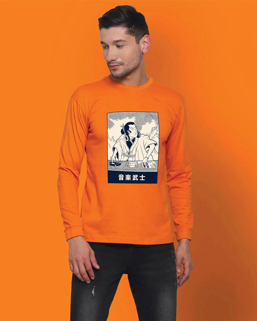 Melangebox DJ Samurai Full Sleeves: Orange