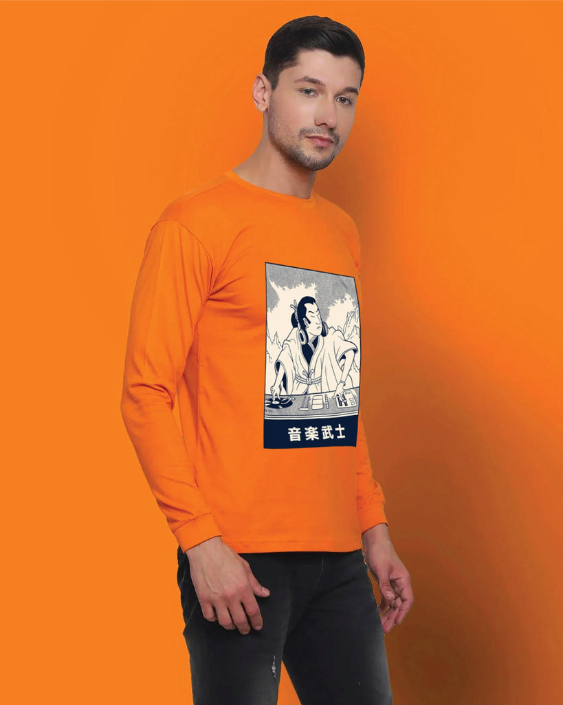 DJ Samurai Full Sleeves: Orange
