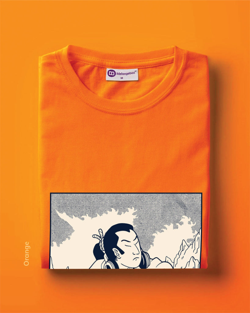 Melangebox DJ Samurai Full Sleeves: Orange