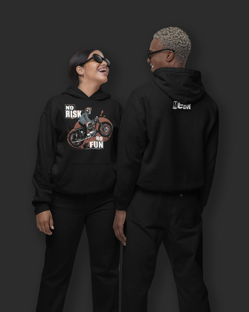 Melangebox Maverick Hoodie: Black