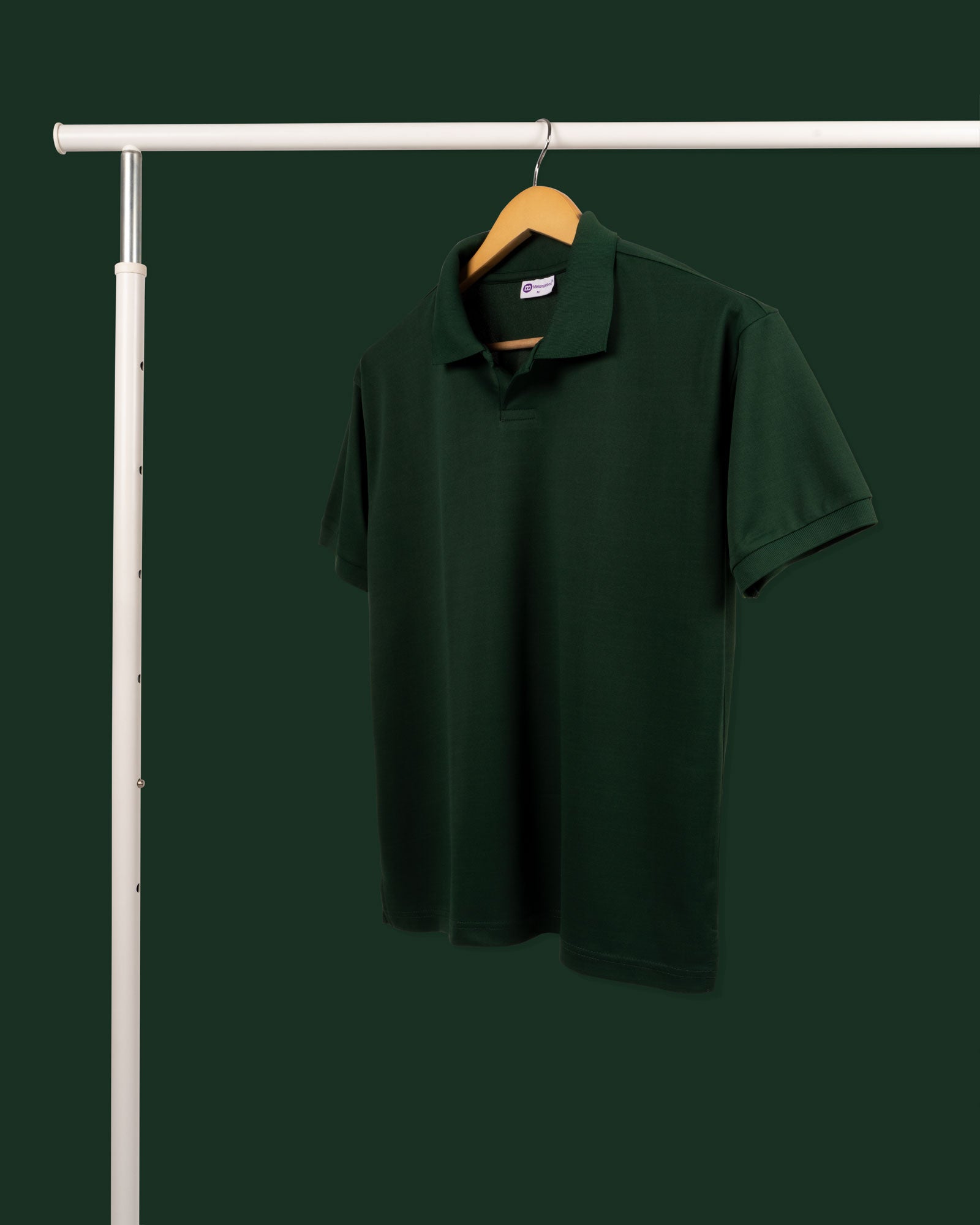 Melangebox Solid Pack Swift Dry Polo Tee 100% Active Polyester